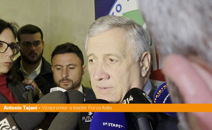 Tajani "In Sicilia Schifani e Forza Italia hanno lavorato bene"
