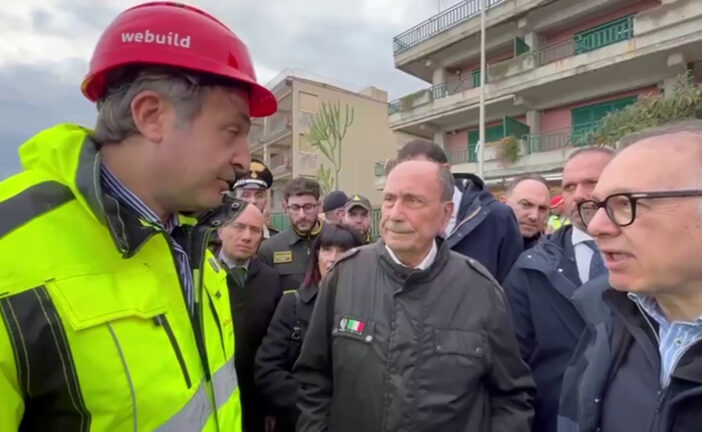 Webuild all'opera nel Messinese dopo ciclone, illustrati interventi a Schifani