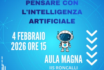 IIS Roncalli – Caffè Scientifici: “Pensare con l’Intelligenza Artificiale” 