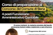 “Funzionario Amministrativo Contabile” del Comune di Siena: corso FP CGIL