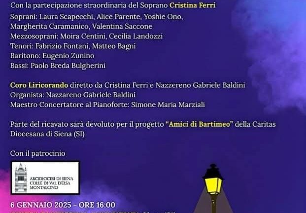 La Befana vien volando… sulle note di Liricorando”