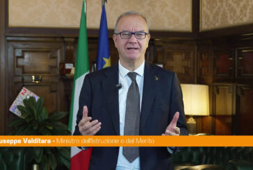 Valditara "Onorare la bandiera italiana nelle scuole"