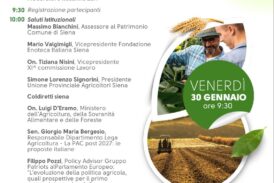 “Agricoltura: nuove tendenze e nuovi mercati tra luci ed ombre”