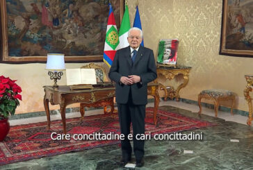 Mattarella "Si chiude un anno non facile, ora la pace"
