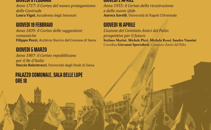 In arrivo un ciclo di conferenze sul corteo storico
