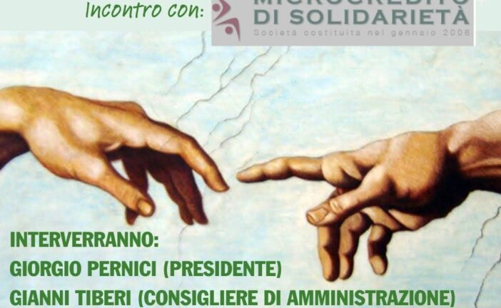 Alla scoperta del “Microcredito di solidarietà”