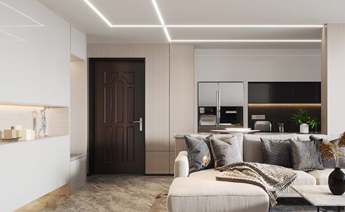 Tagli, ombre e superfici: l’illuminazione che costruisce l’ambiente