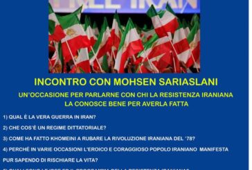 Al Circolo Arci di Ravacciano si parla della resistenza iraniana