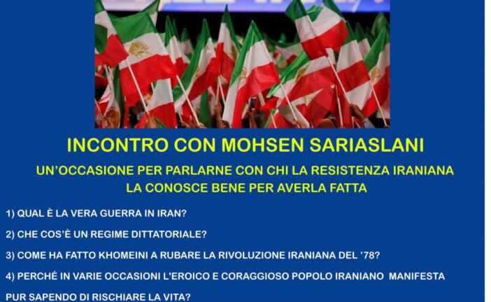 Al Circolo Arci di Ravacciano si parla della resistenza iraniana