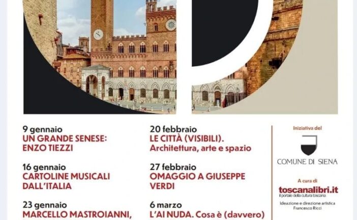 Tornano “I Venerdì di Siena”: tra storia, arte, musica e sfide del presente
