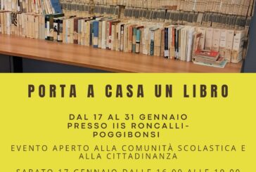 “Porta a casa un libro”: all’IIS Roncalli iniziativa per promuovere la lettura