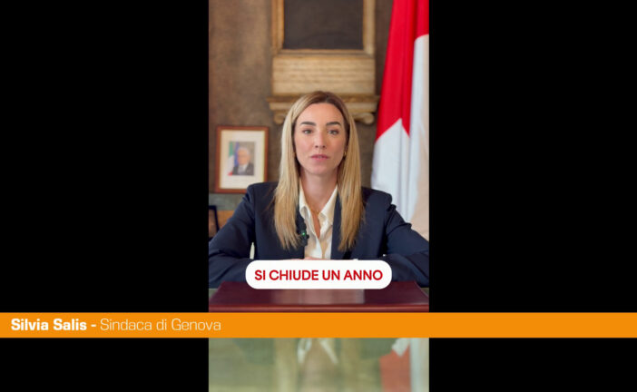 Salis "Auguro un 2026 in cui Genova sappia rispondere alle aspettative"