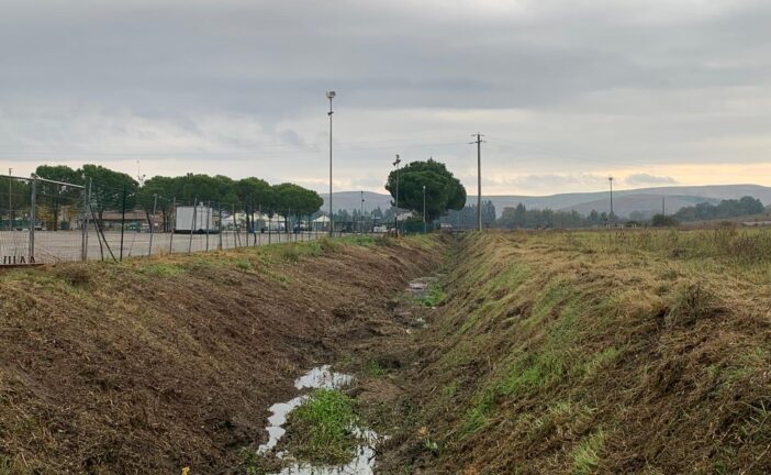 Manutenzione ordinaria sul torrente Biena a Castelnuovo Berardenga