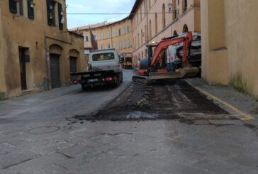 Via Campansi: iniziati i lavori di riasfaltatura