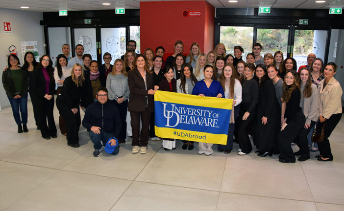Visita degli studenti dell’Università del Delaware all’Aous