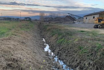Intervento del Cb6 sul fosso del Ponte