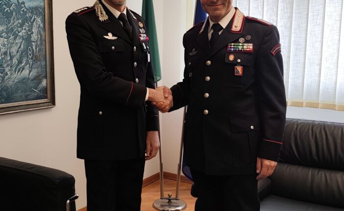 Si congeda il luogotenente Roberto Leacche