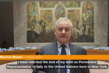 Onu, fine mandato per Massari "Un periodo ricco di soddisfazioni e risultati"