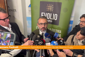 Evolio, Paolicelli "Produzione di olio importante per la Puglia"