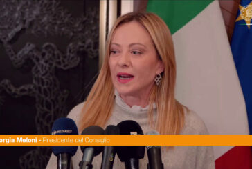 Meloni "Anche l'Italia invitata a partecipare al Board of Peace per Gaza"