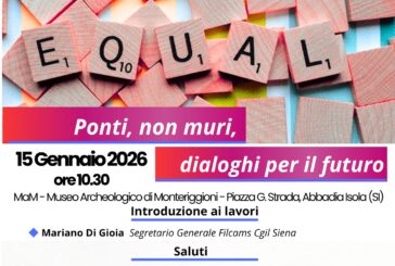 “Oltre le differenze – Ponti, non muri, dialoghi per il futuro”: incontro RINVIATO