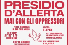 “Mai con gli oppressori”: il 20 gennaio in piazza per pace e giustizia
