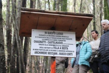 Il “Sarrocchi” sul sentiero della memoria di Villa a Sesta
