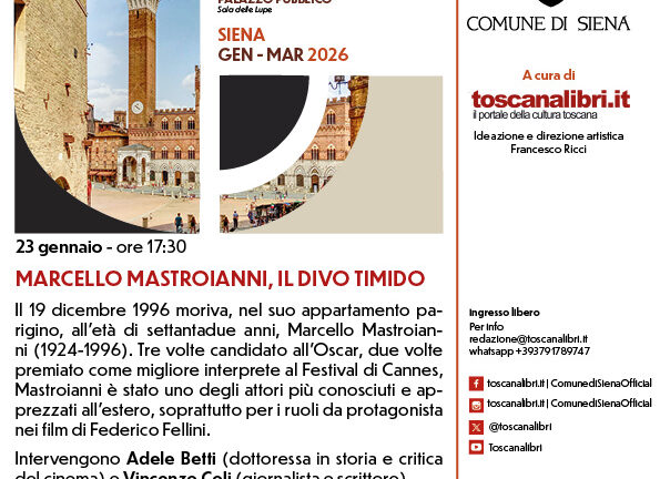 “Il divo timido”: nuovo appuntamento con “I Venerdì di Siena”