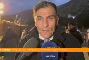 Palermo, Tamajo visita presepe vivente di Partanna Mondello, "Posto magico"