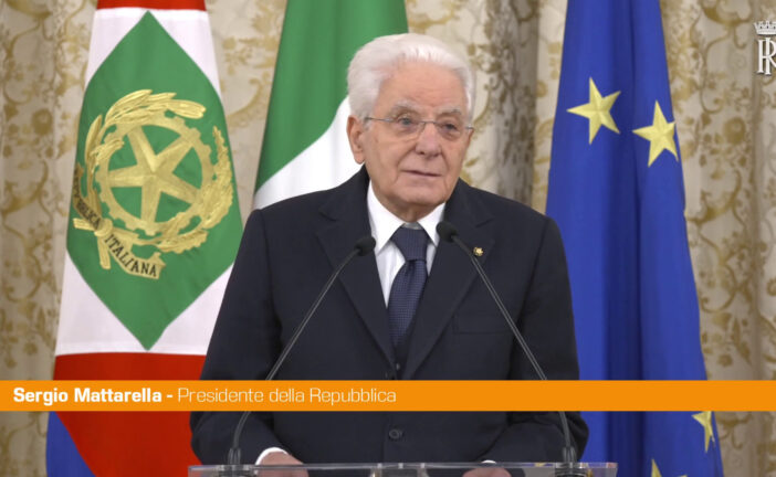 Mattarella "L'azione dell'Italia è inscindibile da quella dell'Ue"
