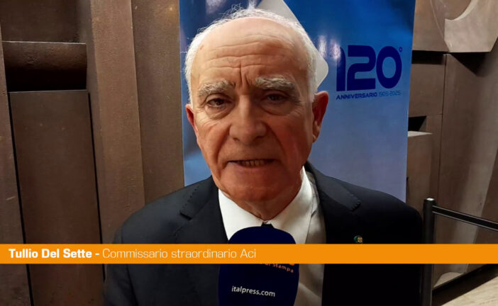 Del Sette "I 120 anni dell'Aci sono importanti per tutti gli italiani"
