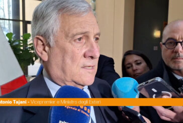 Tajani "Nobel a Trump? Giusto se si arriva a pace in Medio Oriente e Ucraina"