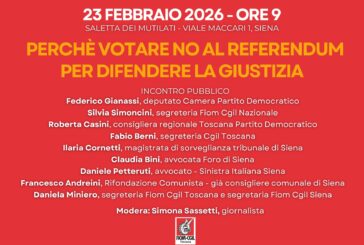 Referendum: iniziativa Fiom Cgil per il “no”