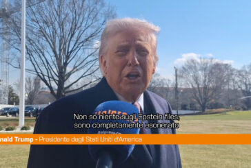 Trump "Epstein Files? Non so nulla"