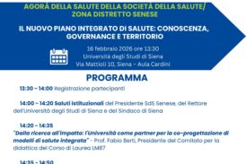A Siena un incontro sul nuovo Piano Integrato di Salute della SdS Senese