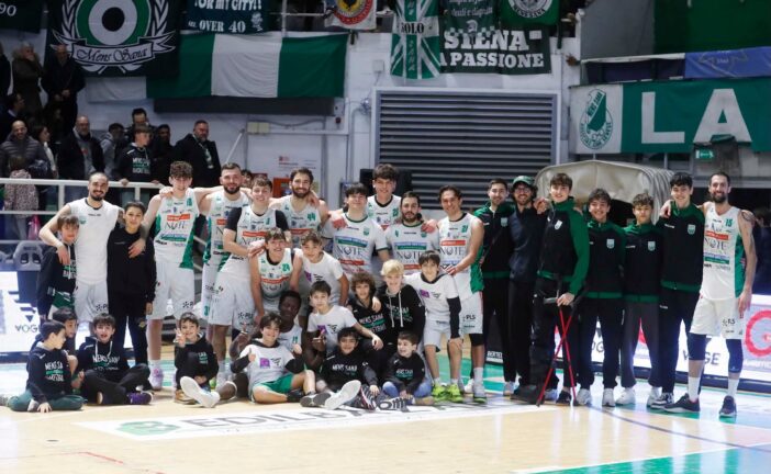 L’intensità della Mens Sana travolge Borgomanero: 107-72