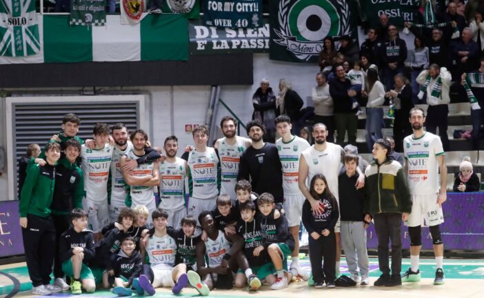 La Mens Sana supera Torino senza brillare