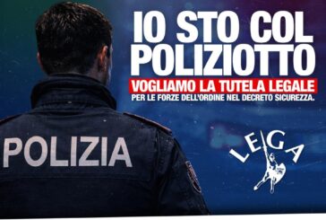 Lega Siena: “Un fine settimana di raccolta firme a favore delle Forze dell’Ordine”