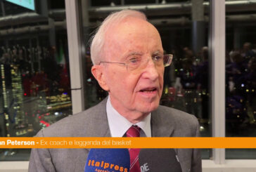 Peterson "Poeta perfetto per l'Olimpia, trasmette felicità"