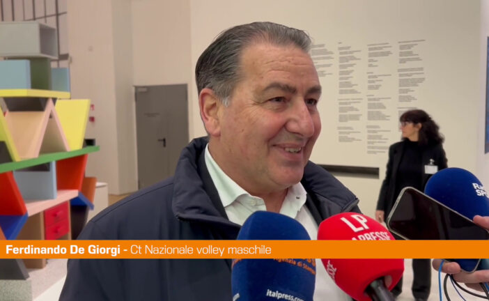 De Giorgi “Pallavolisti non riconosciuti alla cerimonia? Ci si poteva sforzare"