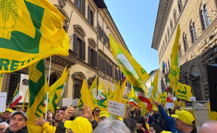 L’agricoltura chiede risposte: Coldiretti Siena presente alla manifestazione a Firenze