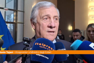 Tajani "Mi auguro che l'Iran scelga la strada del dialogo"