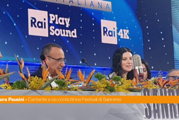 Sanremo, Pausini "'Heal the World' per messaggio di pace, mia figlia orgogliosa"