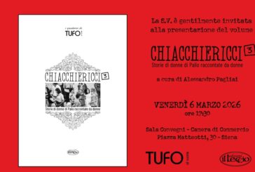 Chiacchiericci 3 – Storie di donne di Palio: esce il nuovo volume