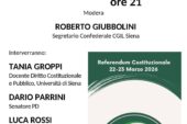 Referendum: a Colle un incontro con il Comitato per il NO