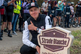 Un cippo per Matej Pogačar (fotogallery di Roberto Bassan)