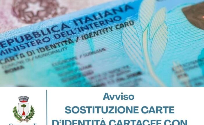 Montalcino: sostituzione delle carte d’identità cartacee