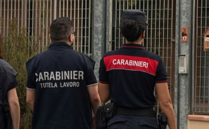 Controlli dei Carabinieri a Siena e provincia su lavoro nero e violazione della sicurezza