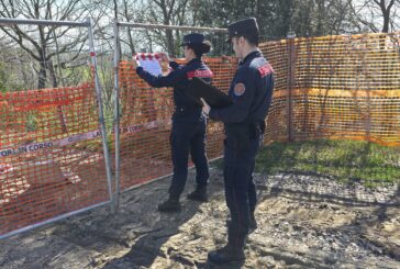 I Carabinieri Forestali scoprono e sequestrano un cantiere abusivo a Torrita