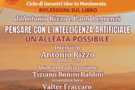 “Pensare con l’Intelligenza artificiale. Un’alleata possibile”: confronto con Antonio Rizzo